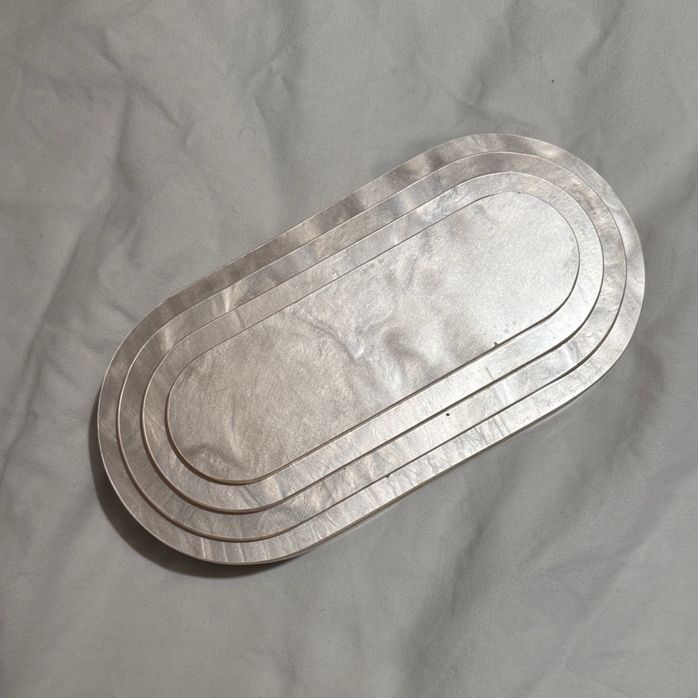 Zara Acrylic clutch with chain